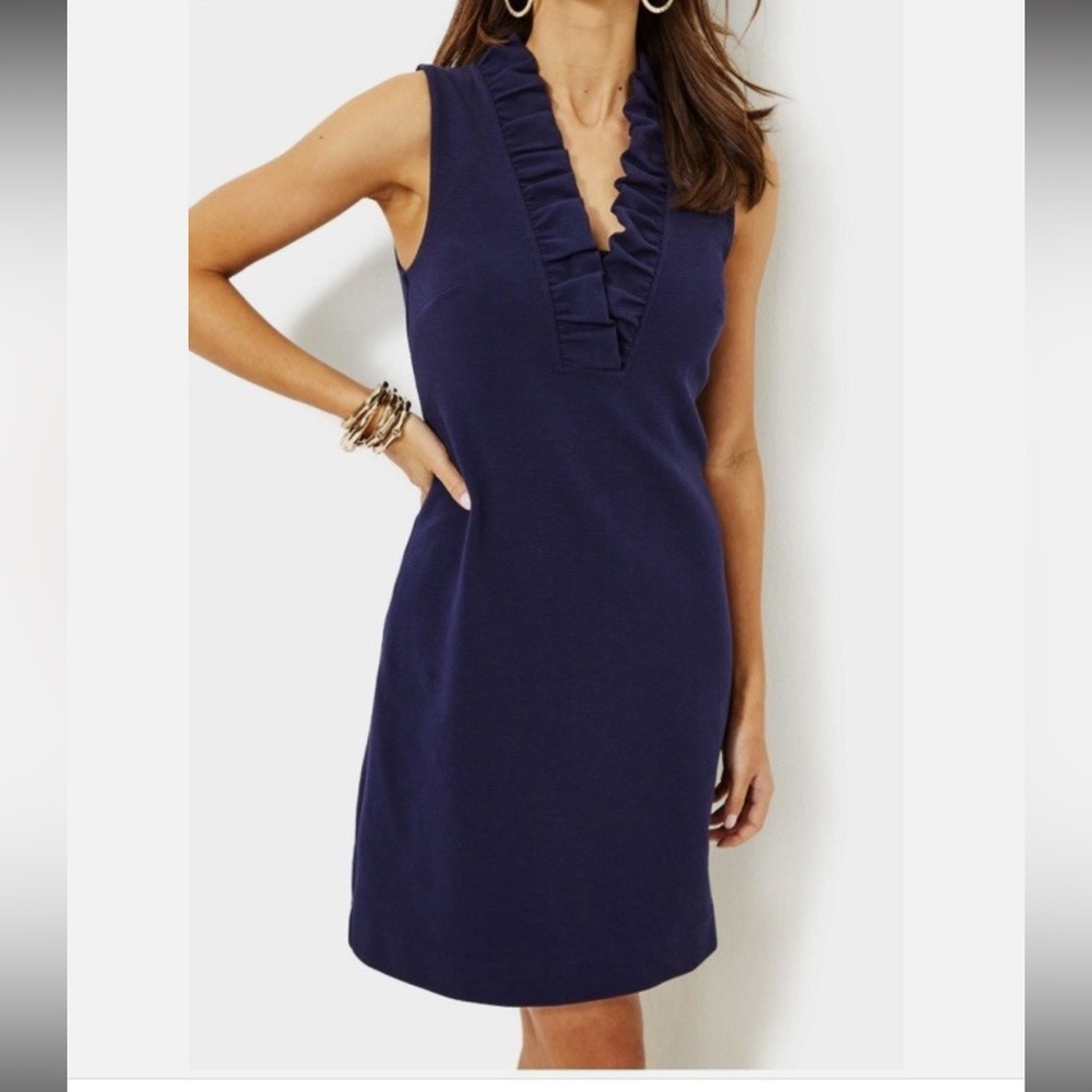 Lilly Pulitzer Navy Dress - Picture 2 of 8